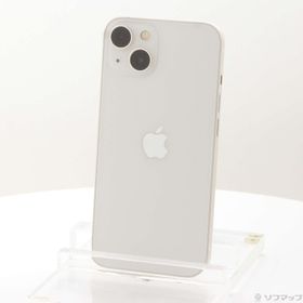 (中古)Apple iPhone13 256GB スターライト MLNJ3J/A SIMフリー(377-ud)