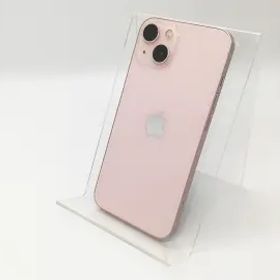 【中古】Apple au 【SIMフリー】 iPhone 13 256GB ピンク MLNK3J/A【秋葉4号】保証期間１ヶ月【ランクC】