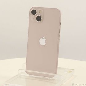 (中古)Apple iPhone13 256GB ピンク MLNK3J/A SIMフリー(269-ud)