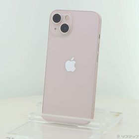 (中古)Apple iPhone13 256GB ピンク MLNK3J/A SIMフリー(251-ud)