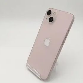 【中古】Apple au 【SIMフリー】 iPhone 13 256GB ピンク MLNK3J/A【なんば】保証期間１ヶ月【ランクC】