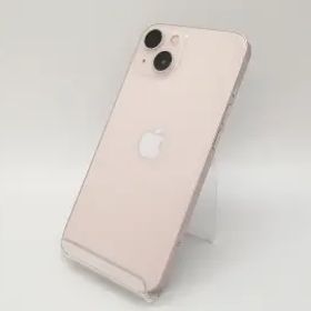 【中古】Apple SoftBank 【SIMフリー】 iPhone 13 256GB ピンク MLNK3J/A【三宮センター】保証期間１ヶ月【ランクC】