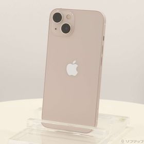 (中古)Apple iPhone13 256GB ピンク MLNK3J/A SIMフリー(305-ud)