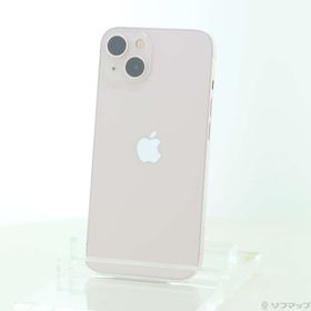 (中古)Apple iPhone13 256GB ピンク MLNK3J/A SIMフリー(269-ud)