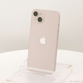 (中古)Apple iPhone13 256GB ピンク MLNK3J/A SIMフリー(305-ud)