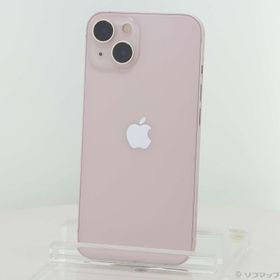 (中古)Apple iPhone13 256GB ピンク MLNK3J/A SIMフリー(262-ud)