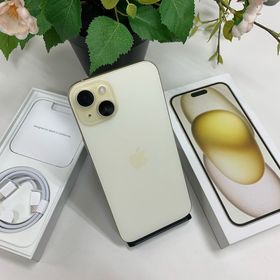 バッテリー90% iPhone 15Plus 128GB イエロー 国内版 SIMフリー