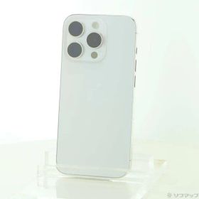 ソフマップ 〔中古品〕 iPhone15 Pro 256GB ホワイトチタニウム MTUD3J／A SIMフリー【196】