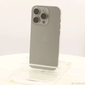 ソフマップ 〔中古品〕 iPhone15 Pro 256GB ナチュラルチタニウム MTUF3J／A SIMフリー【377】