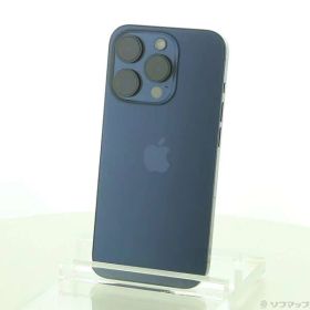 ソフマップ 〔中古品〕 iPhone15 Pro 256GB ブルーチタニウム MTUG3J／A SIMフリー【198】