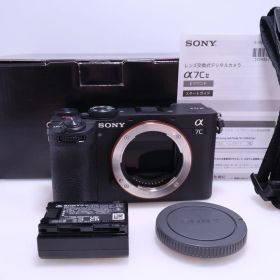 【良品】SONY α7CII ボディ ブラック ILCE-7CM2 フルサイズ ミラーレス一眼カメラ
