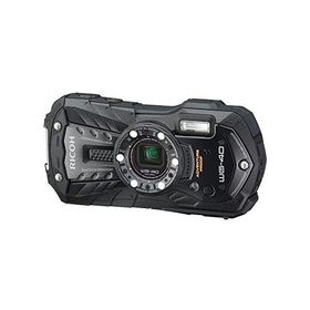 RICOH 防水デジタルカメラ RICOH WG-40 ブラック 防水14m耐ショック1.6m耐寒-10度 RICOH WG-40 BK 04675