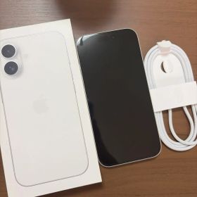 極上美品 Apple iPhone 16 ホワイト 128GB