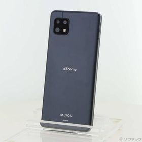 〔中古〕SHARP(シャープ) AQUOS sense6 64GB ブラック SH-54B docomo SIMフリー〔258-ud〕