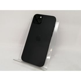【中古】Apple au 【SIMフリー】 iPhone 15 Plus 128GB ブラック MU083J/A【東池袋1丁目】保証期間１ヶ月【ランクB】