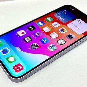 セイモバイル★バッテリー100%SIMフリー iPhone14 Plus 128GB パープル
