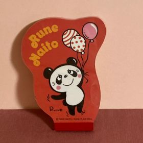 内藤ルネ メモ帳 RuneNaito パンダ 平成レトロ