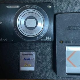 ソニー デジカメ サイバーショット DSC-W350 ブラック