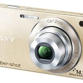 【中古】SONY デジタルカメラ Cyber-Shot(サイバーショット) W350 ゴールド DSC-W350/N