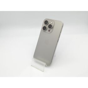 【中古】Apple 国内版 【SIMフリー】 iPhone 15 Pro 256GB ナチュラルチタニウム MTUF3J/A【なんば】保証期間１ヶ月【ランクB】