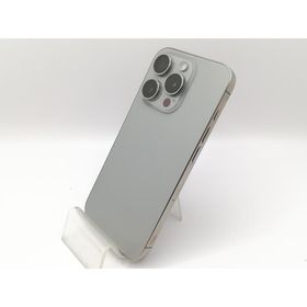 【中古】Apple 国内版 【SIMフリー】 iPhone 15 Pro 256GB ナチュラルチタニウム MTUF3J/A【戸塚】保証期間１ヶ月【ランクA】