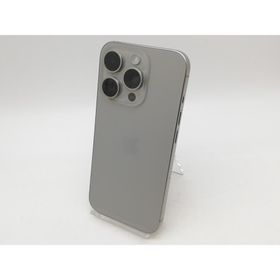 【中古】Apple 国内版 【SIMフリー】 iPhone 15 Pro 256GB ナチュラルチタニウム MTUF3J/A【鹿児島中町】保証期間１ヶ月【ランクA】