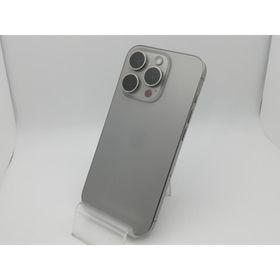 【中古】Apple 国内版 【SIMフリー】 iPhone 15 Pro 256GB ナチュラルチタニウム MTUF3J/A【新橋烏森通り】保証期間１ヶ月【ランクA】