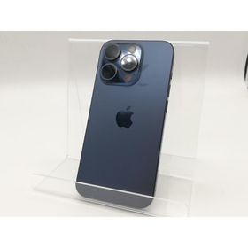 【中古】Apple 国内版 【SIMフリー】 iPhone 15 Pro 256GB ブルーチタニウム MTUG3J/A【川崎駅前】保証期間１ヶ月【ランクA】