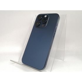 【中古】Apple 国内版 【SIMフリー】 iPhone 15 Pro 256GB ブルーチタニウム MTUG3J/A【新宿2】保証期間１ヶ月【ランクA】