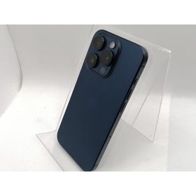 【中古】Apple 国内版 【SIMフリー】 iPhone 15 Pro 256GB ブルーチタニウム MTUG3J/A【津田沼】保証期間１ヶ月【ランクB】