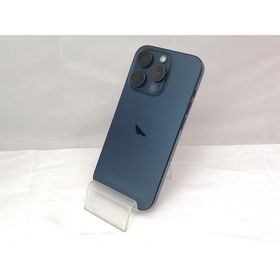 【中古】Apple 国内版 【SIMフリー】 iPhone 15 Pro 256GB ブルーチタニウム MTUG3J/A【戸塚】保証期間１ヶ月【ランクA】