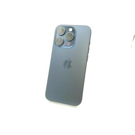 【中古】Apple 国内版 【SIMフリー】 iPhone 15 Pro 256GB ブルーチタニウム MTUG3J/A【川崎】保証期間１ヶ月【ランクA】