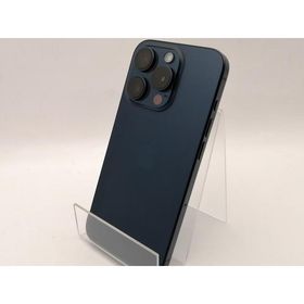 【中古】Apple 国内版 【SIMフリー】 iPhone 15 Pro 256GB ブルーチタニウム MTUG3J/A【神保町】保証期間１ヶ月【ランクA】