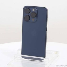〔中古〕Apple(アップル) iPhone15 Pro 256GB ブルーチタニウム MTUG3J／A SIMフリー〔295-ud〕