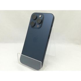 【中古】Apple 国内版 【SIMフリー】 iPhone 15 Pro 256GB ブルーチタニウム MTUG3J/A【川崎】保証期間１ヶ月【ランクA】