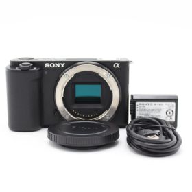 ■美品■ SONY ソニーZV-E10 ボディ ブラック ZV-E10 B ♯13621