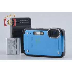 【中古】OLYMPUS オリンパス TOUGH TG-620 ブルー コンパクトデジタルカメラ シャッター回数僅少
