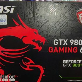 MSI グラフィックボード GeForce GTX980TiGAMING 6G