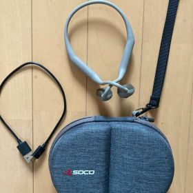 骨伝導イヤホン ATH-CC500BT ケース付