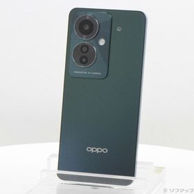 (中古)OPPO OPPO Reno11 A 128GB ダークグリーン CPH2603GR SIMフリー(377-ud)