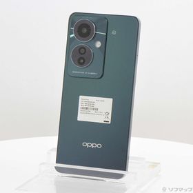 (中古)ワイモバイル OPPO Reno11 A 128GB ダークグリーン YMOPRENO11A Y!mobile SIMフリー(258-ud)