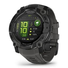 GARMIN ガーミン 腕時計 スマートウォッチ Instinct 3 AMOLED 50mm Black / Charcoal 010-03020-30