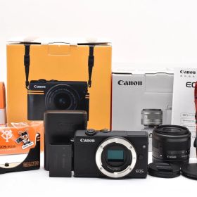 ★極上美品★ Canon キャノン EOS M200 LIMITED GIANTS KIT ボデ + EF-M 15-45mm IS STM 橙魂 COLOR ミラーレス一眼カメラ ＃4590
