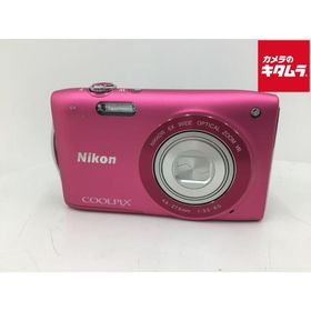 【中古】 【並品】 ニコン COOLPIX S3300 ストロベリーピンク