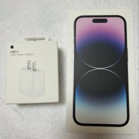iPhone 14 Pro 256GB ディープパープル SIMフリー 美品