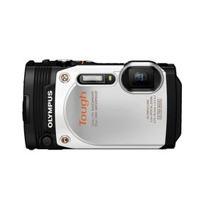 OLYMPUS デジタルカメラ STYLUS TG-860 Tough ホワイト 防水性能15ｍ 可動式液晶モニター TG-860 WHT