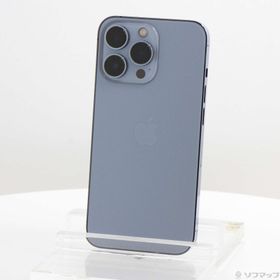 (中古)Apple iPhone13 Pro 128GB シエラブルー MLUK3J/A SIMフリー(377-ud)