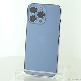(中古)Apple iPhone13 Pro 128GB シエラブルー MLUK3J/A SIMフリー(295-ud)