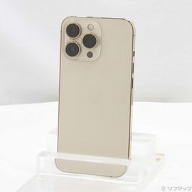 (中古)Apple iPhone13 Pro 256GB ゴールド MLUQ3J/A SIMフリー (ネットワーク利用制限▲)(247-ud)