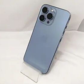 【中古】Apple SoftBank 【SIMフリー】 iPhone 13 Pro 256GB シエラブルー MLUU3J/A【戸塚】保証期間１週間【ランクC】